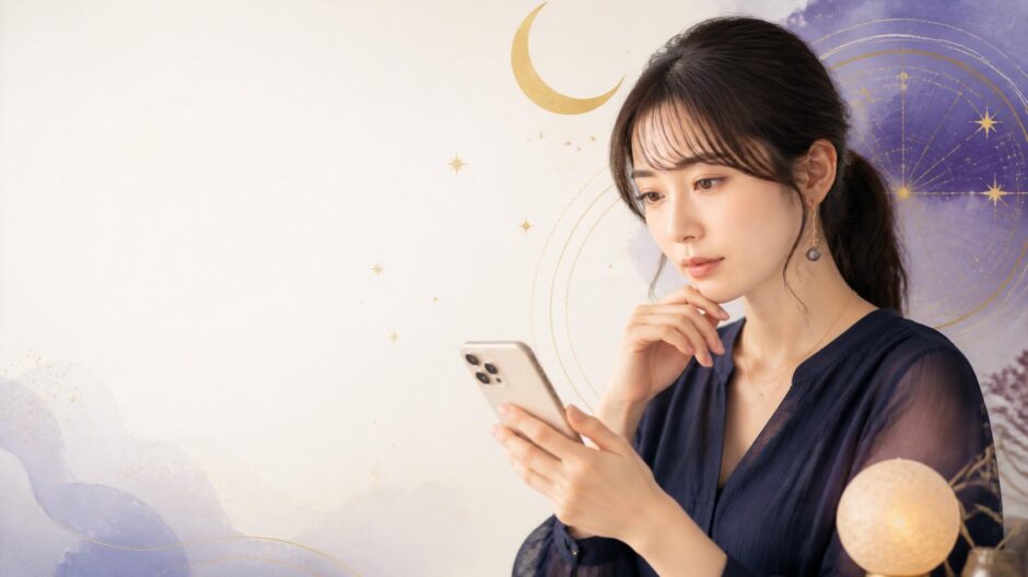 電話占いを探している30代女性